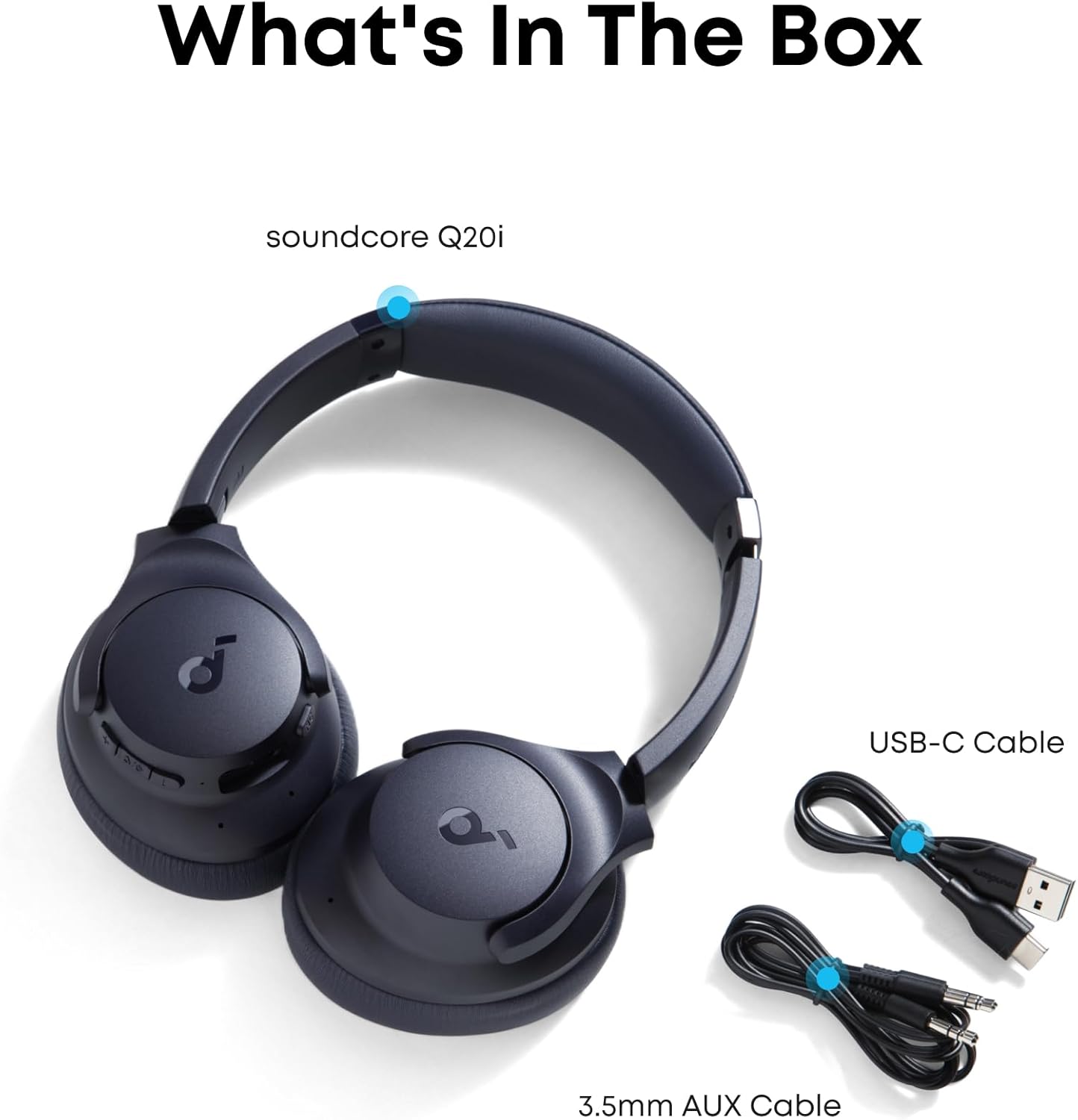 Anker Soundcore Q20i Hybrid Active Noise Cancelling Headphones