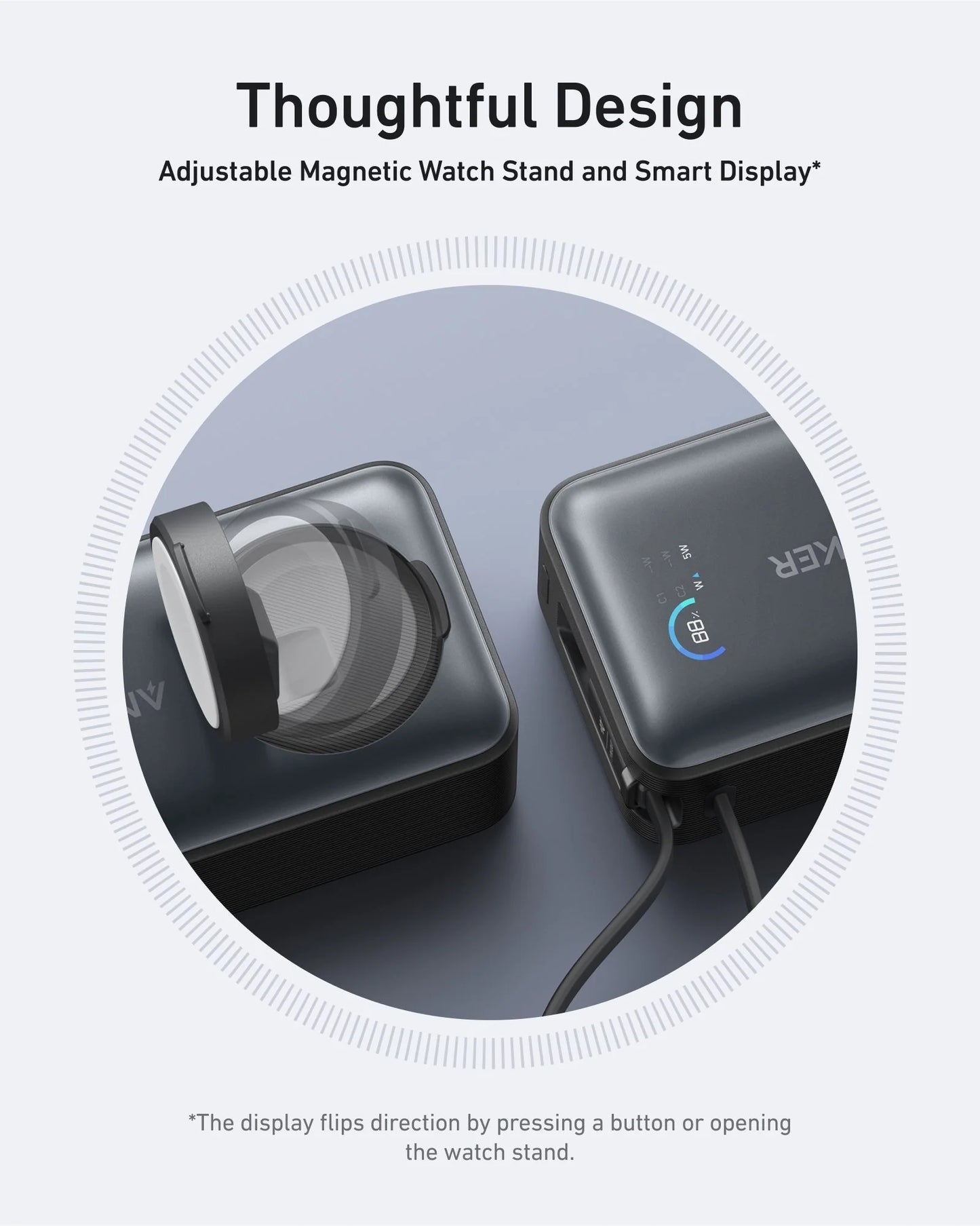 Anker MagGo Power Bank 10K 35W For Apple Watch