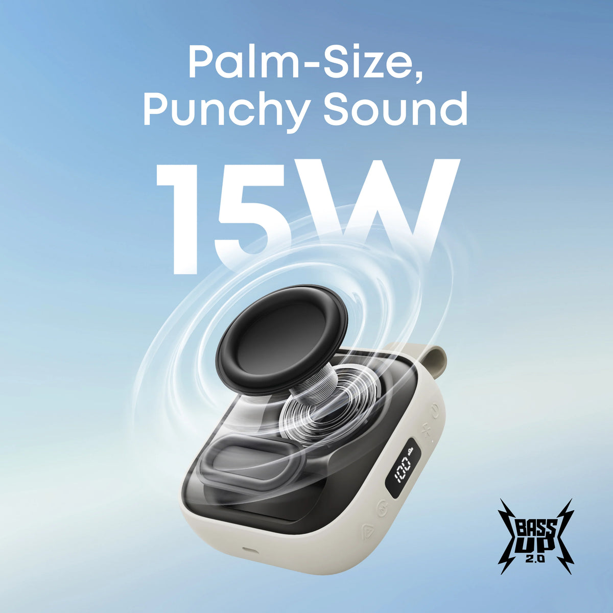 Anker soundcore Boom Go 3i | Portable Bluetooth Speaker with Powerful Bass