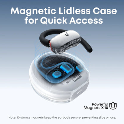Anker Soundcore V40i Comfortable Fit and Clear Sound, Lidless Case