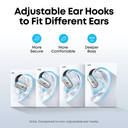 Anker Soundcore V40i Comfortable Fit and Clear Sound, Lidless Case