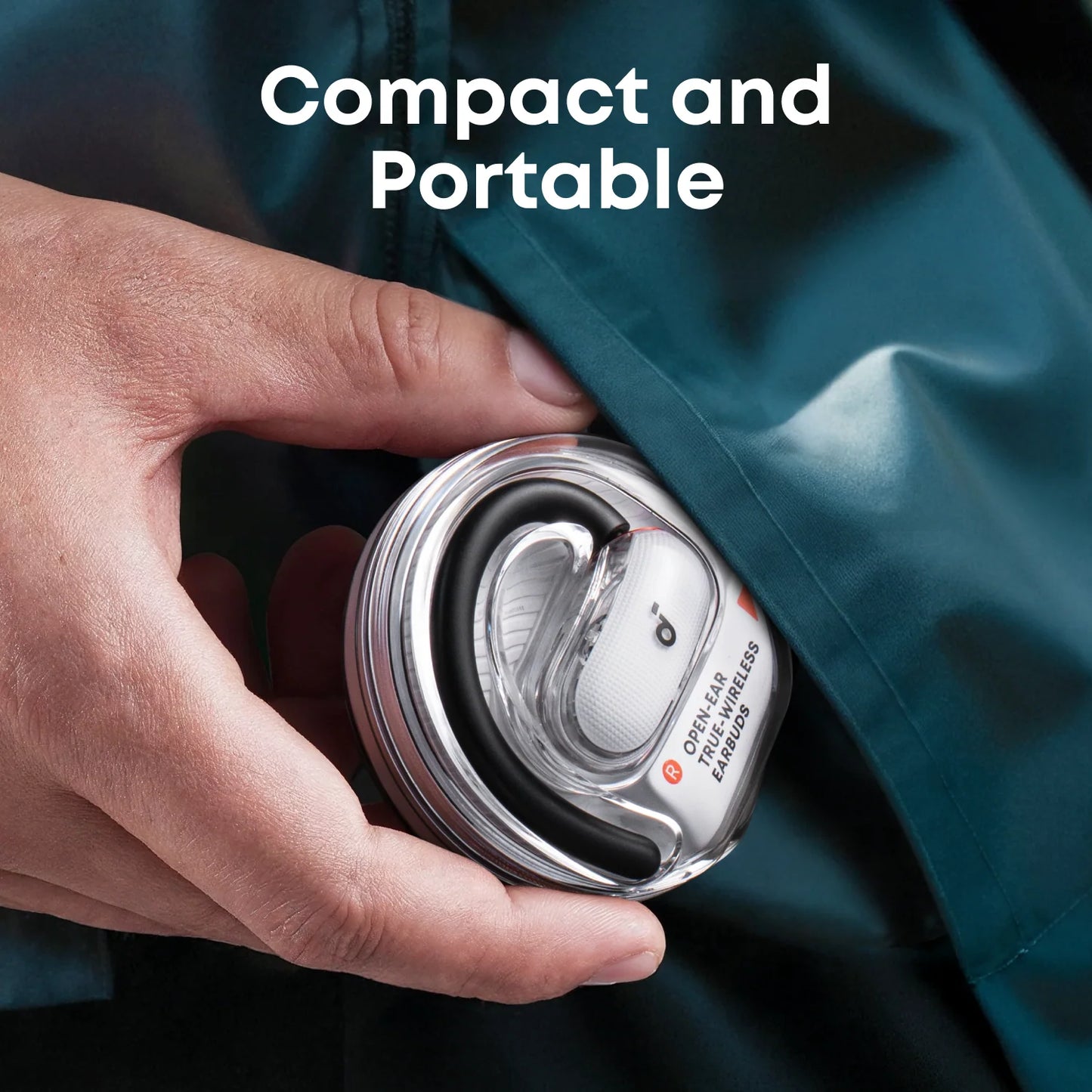 Anker Soundcore V40i Comfortable Fit and Clear Sound, Lidless Case