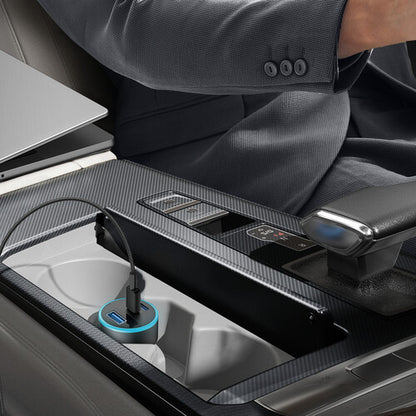 Anker 335 Car Charger 3-Port 67W With USB-C to USB C
