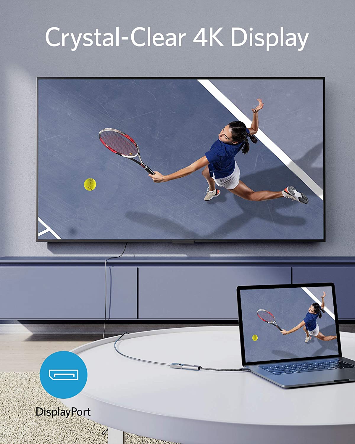 Anker PowerExpand USB-C to DisplayPort Adapter