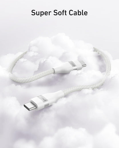 Anker USB-C to USB-C Cable (3 ft / 6 ft, 240W, Upcycled-Braided)
