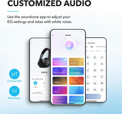 Anker Soundcore Q20i Hybrid Active Noise Cancelling Headphones