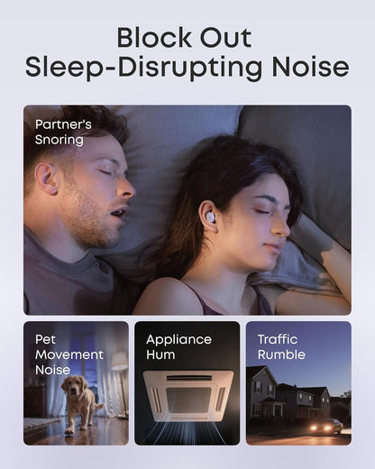 Anker Sleep A30 The World's First Sleep Earbuds with a Triple Noise Reduction System