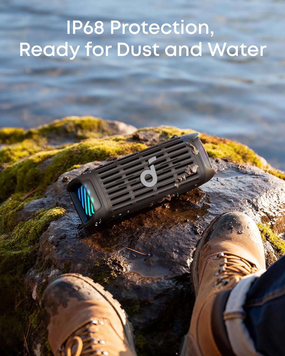 Anker Soundcore Boom 3i Portable Rugged Outdoor Speaker
