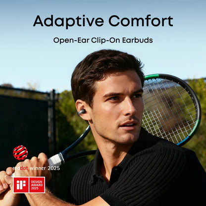 Anker  Soundcore AeroClip Open-Ear Clip-On Earbuds with Adaptive Comfort
