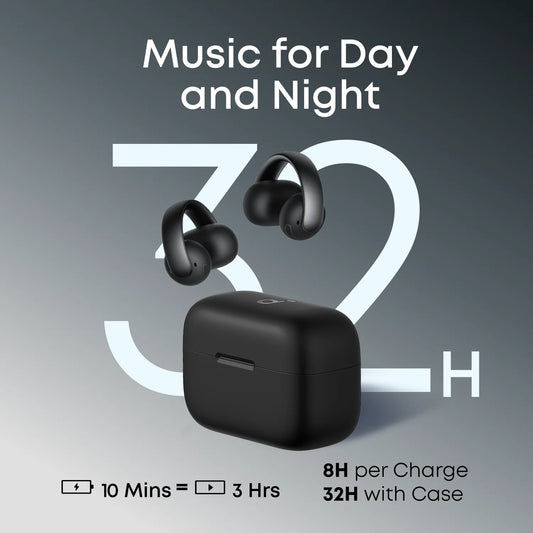 Anker  Soundcore AeroClip Open-Ear Clip-On Earbuds with Adaptive Comfort