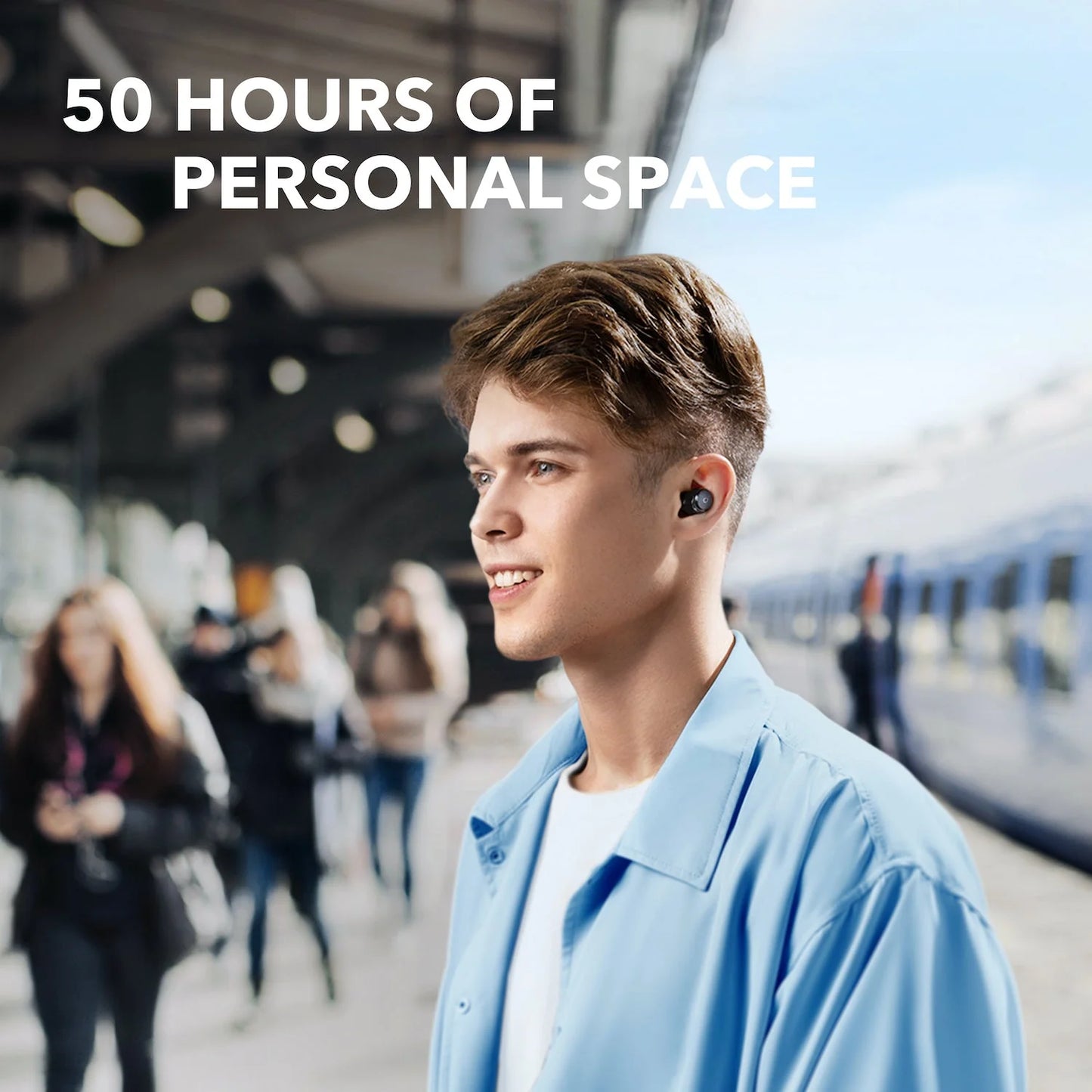 Anker Soundcore Space A40 Long-Lasting Noise Cancelling Wireless Earbuds