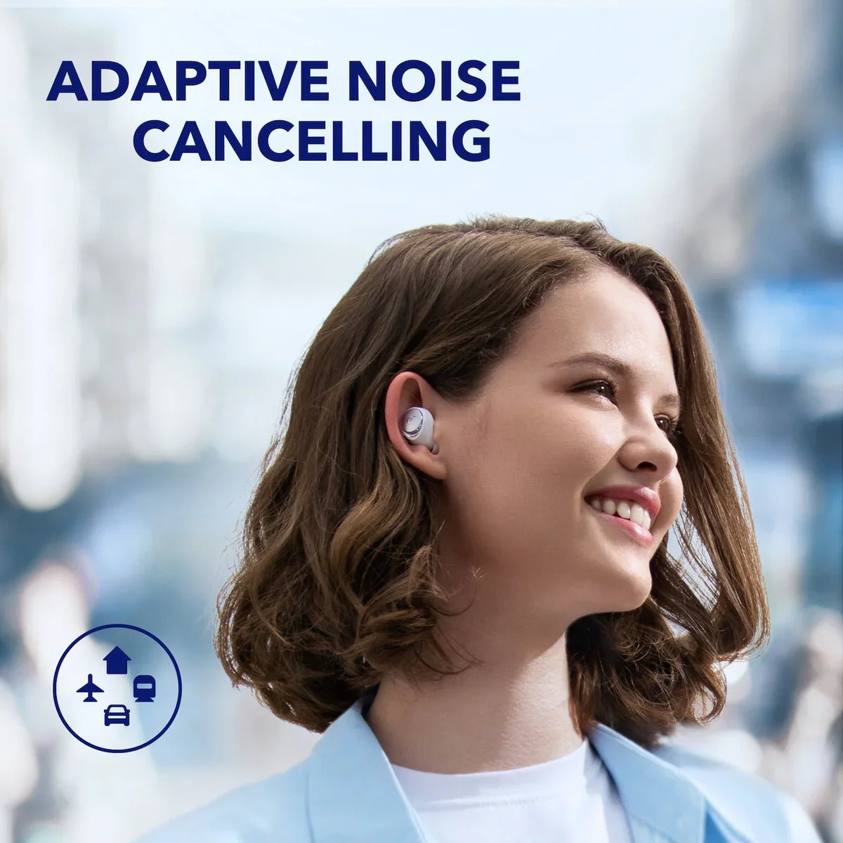 Anker Soundcore Space A40 Long-Lasting Noise Cancelling Wireless Earbuds