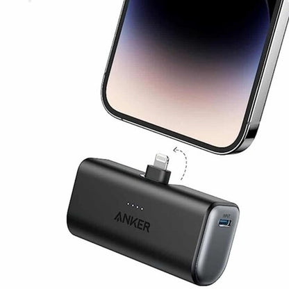Anker Nano Powerbank 5,000mah 12w, Built-in Lightning Connector for iPhone, MFi Certified