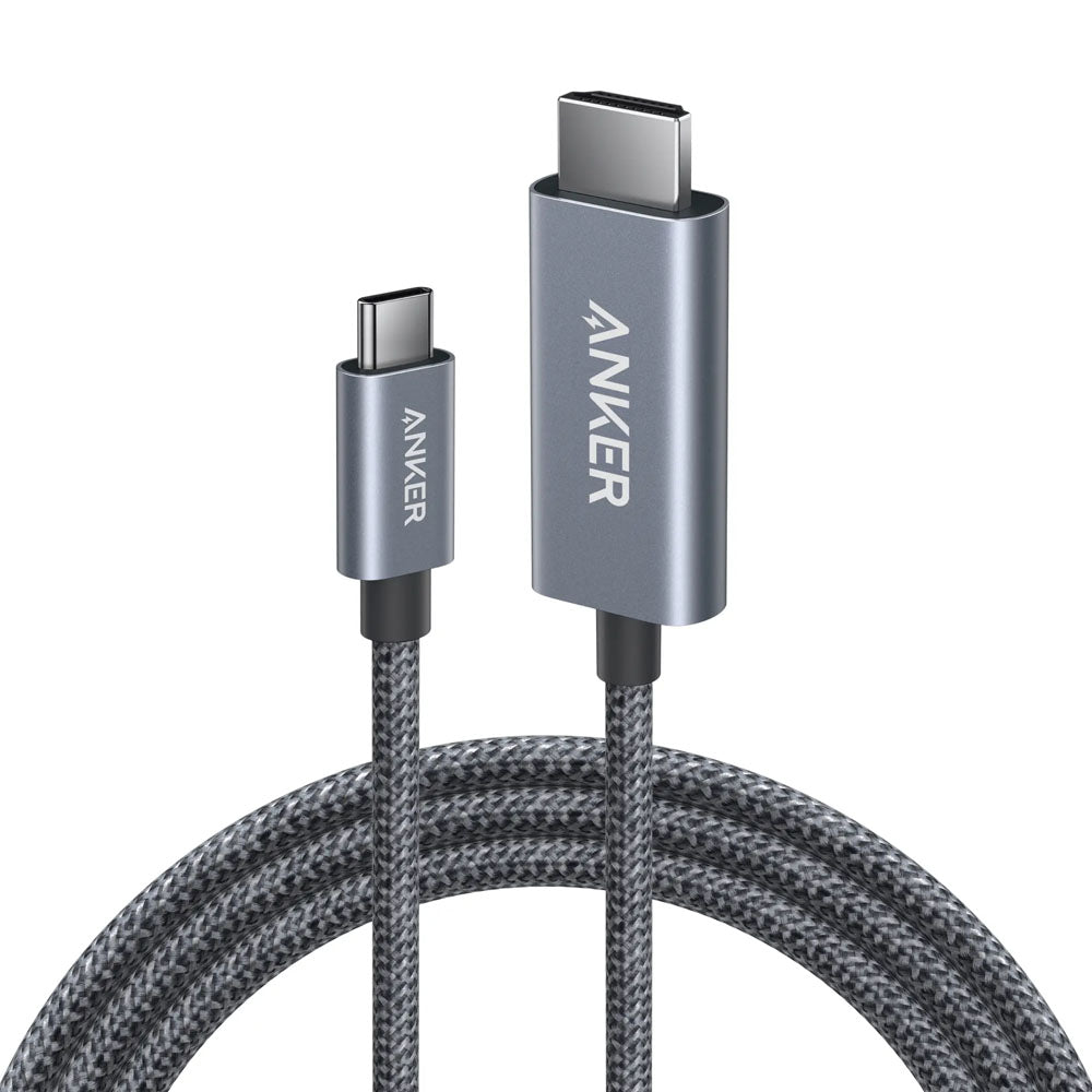 Anker Nano USB C to HDMI Cable 3ft 4K@60Hz Ultra Fast Braided Nylon Adapter Cable