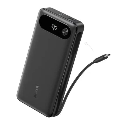 Anker Power Bank (20K, 87W, Built-In USB-C Cable)
