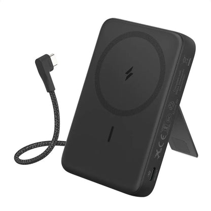 Anker Zolo 10,000mah Magnetic Powerbank, Built In Usb-C Cable
