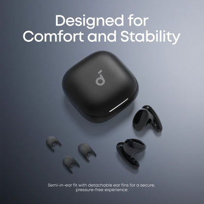 Anker Soundcore Liberty Buds Wireless Semi-in-Ear Earbuds with ANC