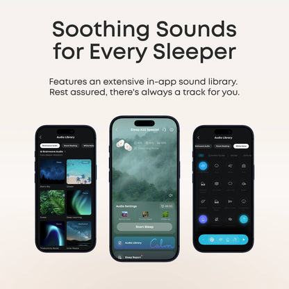 Anker Sleep A30 The World's First Sleep Earbuds with a Triple Noise Reduction System