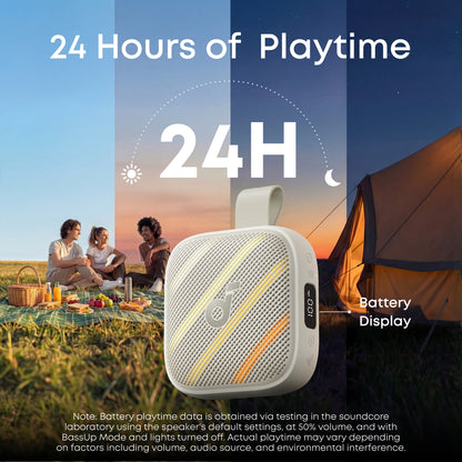 Anker soundcore Boom Go 3i | Portable Bluetooth Speaker with Powerful Bass