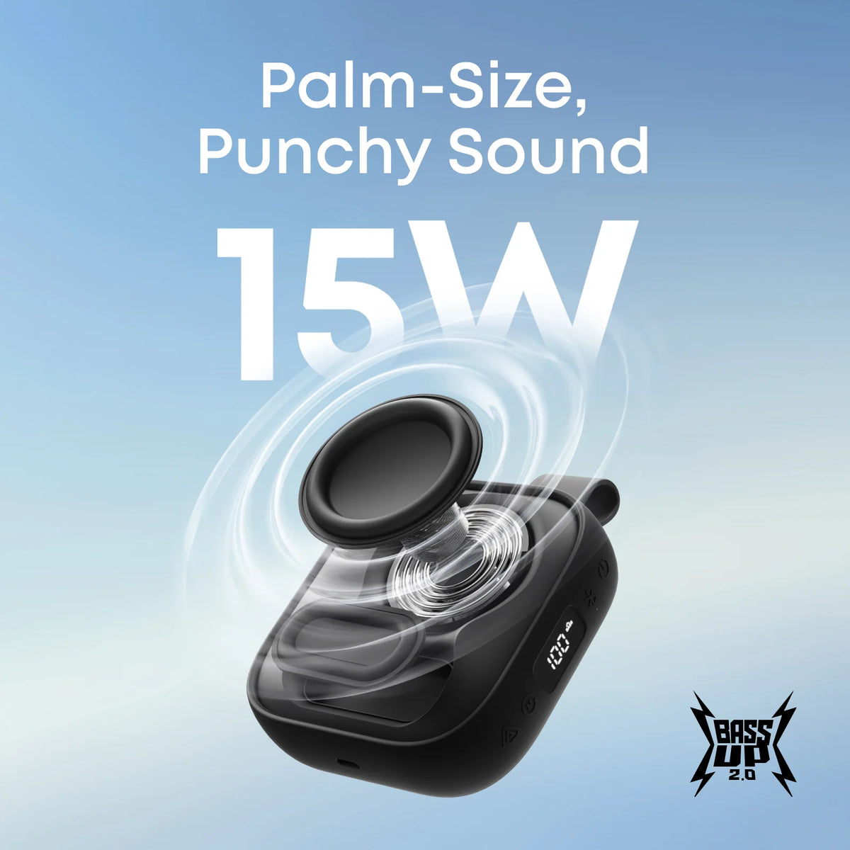 Anker soundcore Boom Go 3i | Portable Bluetooth Speaker with Powerful Bass