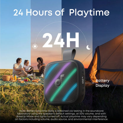 Anker soundcore Boom Go 3i | Portable Bluetooth Speaker with Powerful Bass