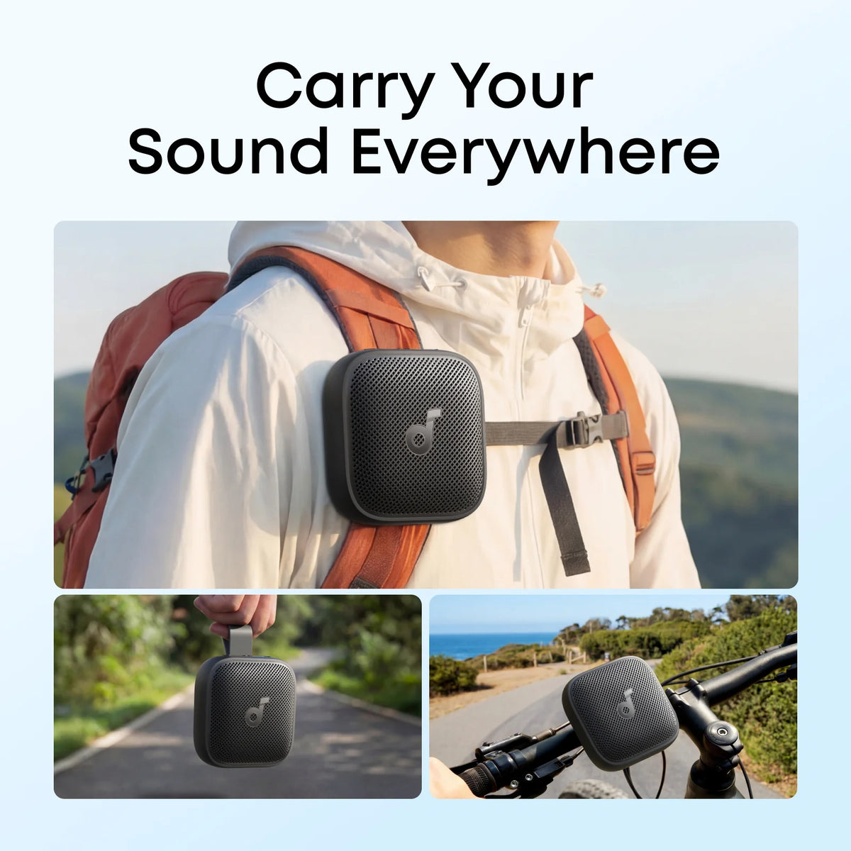Anker soundcore Boom Go 3i | Portable Bluetooth Speaker with Powerful Bass