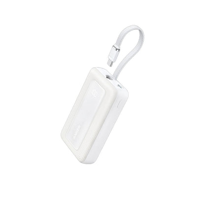 Anker Zolo Power Bank (10K, 30W) with a 5.4-inch (13.7 cm) built-in USB-C cable