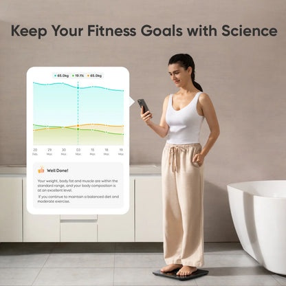 Eufy Smart Scale P3, Wi-Fi + Bluetooth Smart Scale