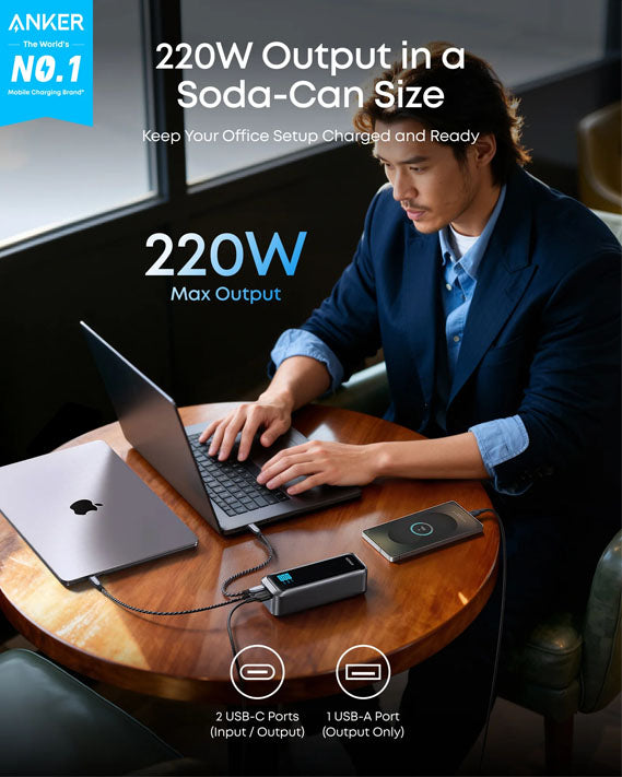 Anker Prime Power Bank (20K, 220W)