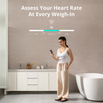 Eufy Smart Scale P2 Pro, Wi‑Fi + Bluetooth Smart Scale with 16 Biometric Metrics